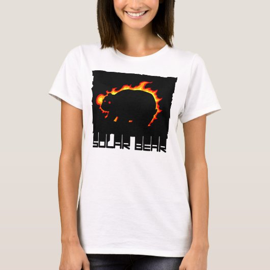 太陽のなくま4 [変えられる] Tシャツ (正面)