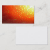 太陽のなデザインの名刺 名刺 (正面/裏面)