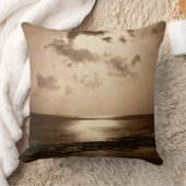 太陽のな効果-海1857年(a.c.からの卵白のプリント クッション (ブランケット)