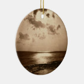 太陽のな効果-海1857年(a.c.からの卵白のプリント セラミックオーナメント (右)