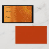 太陽のな名刺 名刺 (正面/裏面)