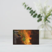 太陽のな眺め17の名刺 名刺 (スタンド正面)