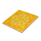 太陽のな網状組織のチャクラのセラミックタイル タイル (側面)