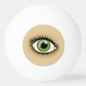 太陽のな緑の瞳 卓球ボール (正面)