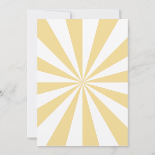 太陽ののまわりに太陽の誕生日の写真を最初の旅 招待状 (裏面)