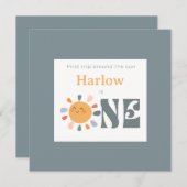 太陽ののまわりに最初の旅 サンキューカード (正面/裏面)