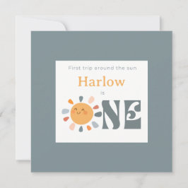 太陽ののまわりに最初の旅 サンキューカード