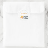 太陽ののまわりに最初の旅 ラウンドシール (バッグ)