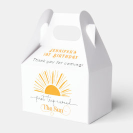 太陽ののまわりに誕生日の最初の旅 フェイバーボックス