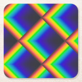 太陽のはかりで測 スクエアペーパーコースター (正面)