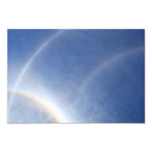 太陽のまわりにに光を当てる フォトプリント            (正面)