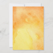 太陽のまわりにの招待 招待状 (裏面)