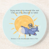 太陽のまわりにの旅 コースター (正面)