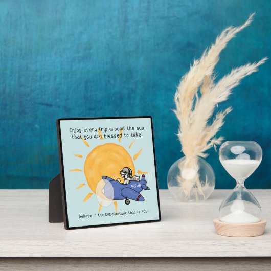 太陽のまわりにの旅 フォトプラーク (インサイチュ)