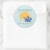 太陽のまわりにの旅 ラウンドシール (バッグ)