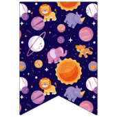 太陽のまわりに誕生会の最初の旅 バンティングフラッグ (第1の旗)