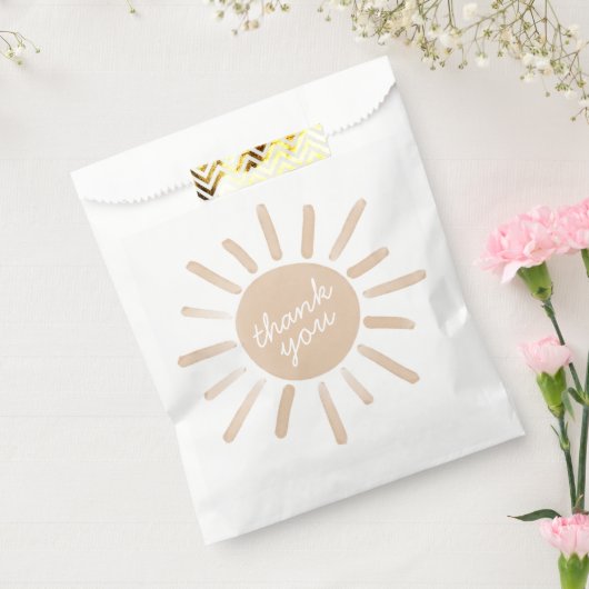 太陽のまわりに誕生日会 フェイバーバッグ (封をした状態)