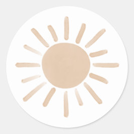 太陽のまわりに誕生日会 ラウンドシール