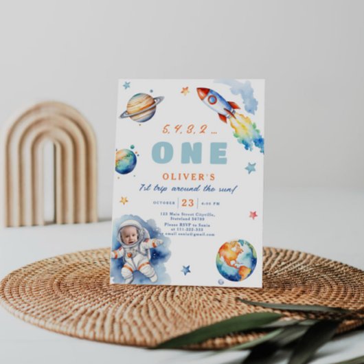 太陽のまわりに誕生日会 招待状