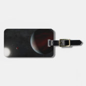 太陽のような恒星叙事詩を周回する惑星249731291 ラゲッジタグ (正面横)