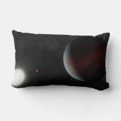 太陽のような恒星叙事詩を周回する惑星249731291 ランバークッション (裏面)