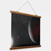 太陽のような恒星叙事詩を周回する惑星249731291 吊り下げ型タペストリー (傾斜あり)