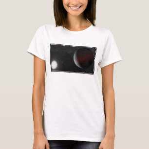 太陽のような恒星叙事詩を周回する惑星249731291 Tシャツ