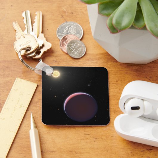 太陽のような星ケプラー51と3つの巨大な惑星。 キーホルダー (デスク)