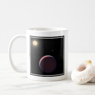 太陽のような星ケプラー51と3つの巨大な惑星。 コーヒーマグカップ