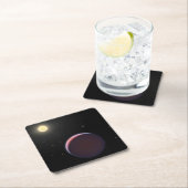 太陽のような星ケプラー51と3つの巨大な惑星。 スクエアペーパーコースター (インサイチュ)