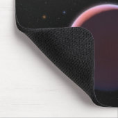 太陽のような星ケプラー51と3つの巨大な惑星。 マウスパッド (コーナー)