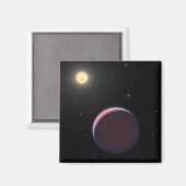 太陽のような星ケプラー51と3つの巨大な惑星。 マグネット (正面/裏面)