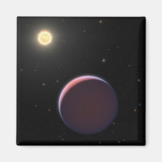 太陽のような星ケプラー51と3つの巨大な惑星。 マグネット (正面)