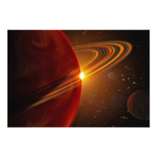 太陽のような星79の周りを回る巨大な惑星 フォトプリント