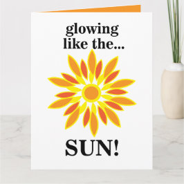 太陽のように輝く太陽 カード