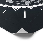 太陽のように輝く ポスター (角)