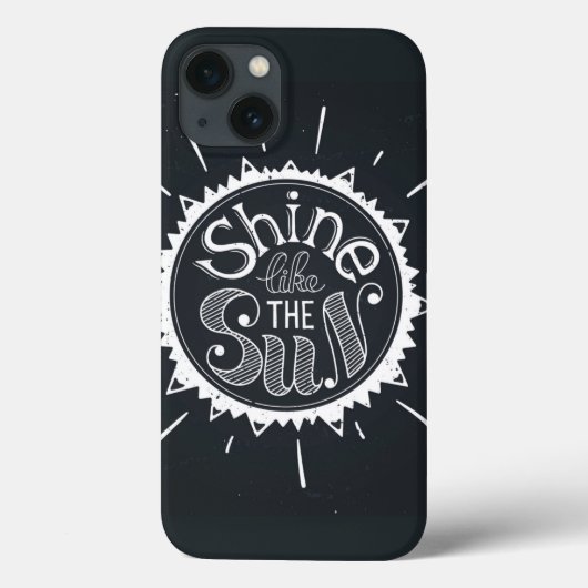 太陽のように輝く Case-Mate iPhoneケース (裏面)