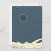 太陽のアートが「蛇」で食い止められる 招待状 (正面)