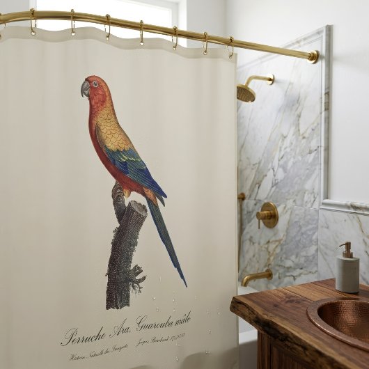 太陽のインコ オス,Aratinga Solstitialis シャワーカーテン
