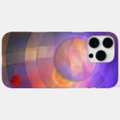 太陽のエネル芸術的抽象芸術 Case-Mate iPhoneケース (裏面 (横))