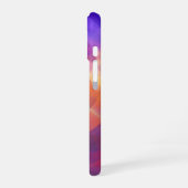 太陽のエネル芸術的抽象芸術 iPhone 16ケース (左側面)