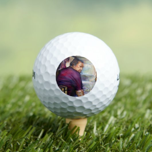 太陽のキスを受けたシンガポール ゴルフボール (インサイチュ 木)