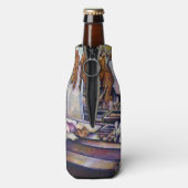 太陽のキスを受けたシンガポール ボトルクーラー (ボトル裏面)