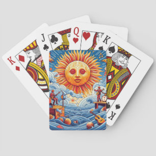 太陽のキスを受けた海ジャム：あなたの愛の太陽 トランプ