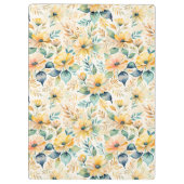 太陽のゴールドフラワーズ クリップボード (裏面)