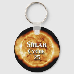 太陽のサイクル25アクティブな日 キーホルダー