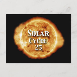 太陽のサイクル25アクティブな日 ポストカード