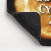 太陽のサイクル25アクティブな日 マウスパッド (コーナー)