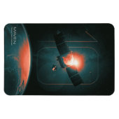 太陽のシステム、10年のMaven火星Satelite マグネット (横)