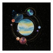 太陽のシステム。1 ポスター (正面)